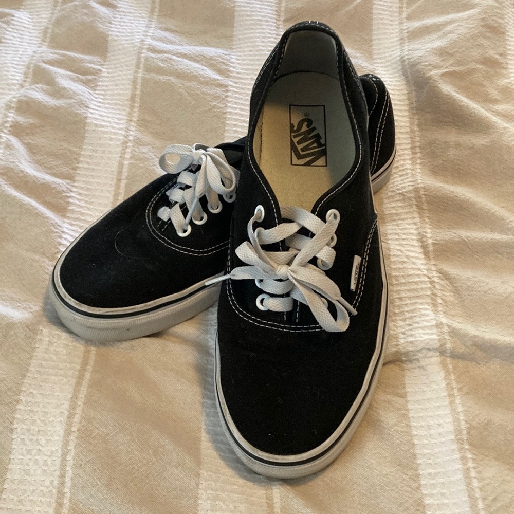 Vans Black and White Skaters sneakers